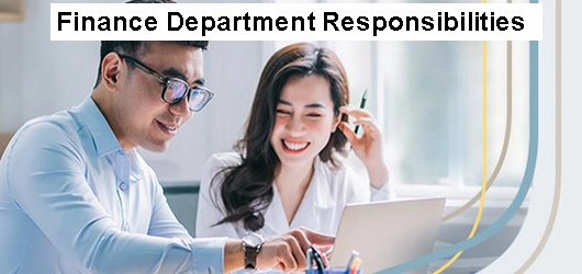 Finance Department Responsibilities