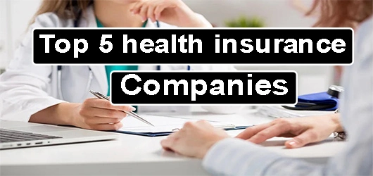 Who are the top 5 health insurance companies?